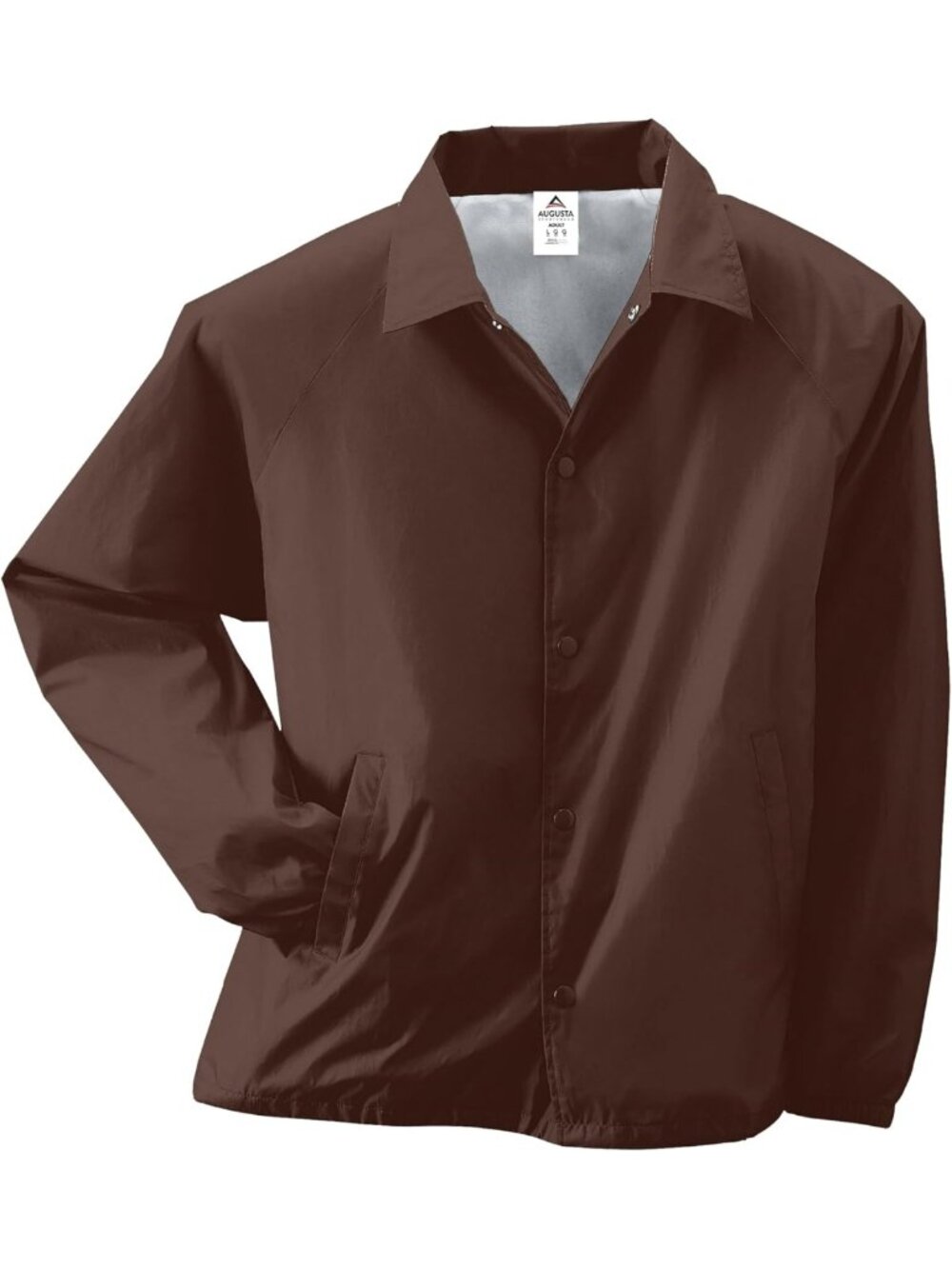 Men's Lined Nylon Coach Jacket | Lightweight, Water-Resistant, Stylish Outerwear